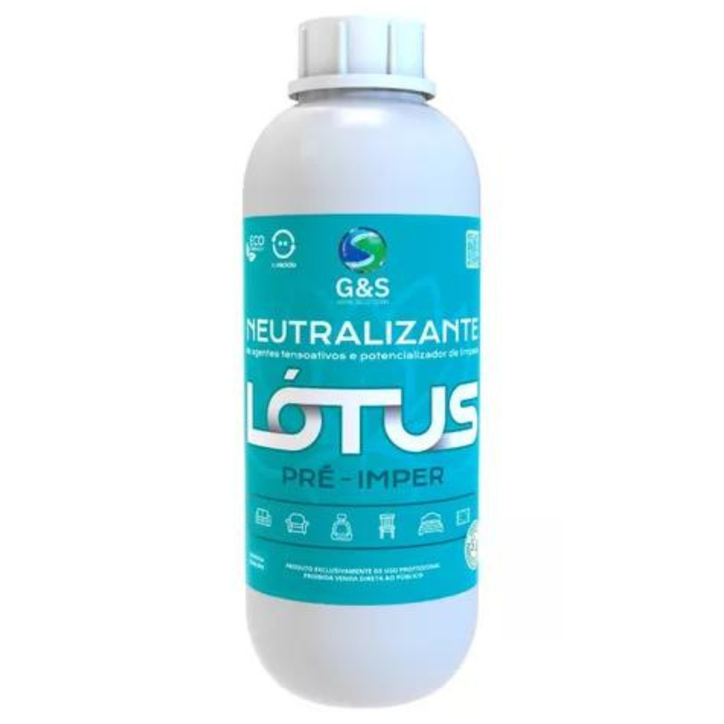 Limpador Neutralizador Pré Impermeabilização Pré Imper Lotus G&S Nova Embalagem 1l