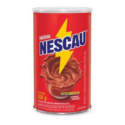 Achocolatado Em Pó Nescau Nestlé 350gr Lata