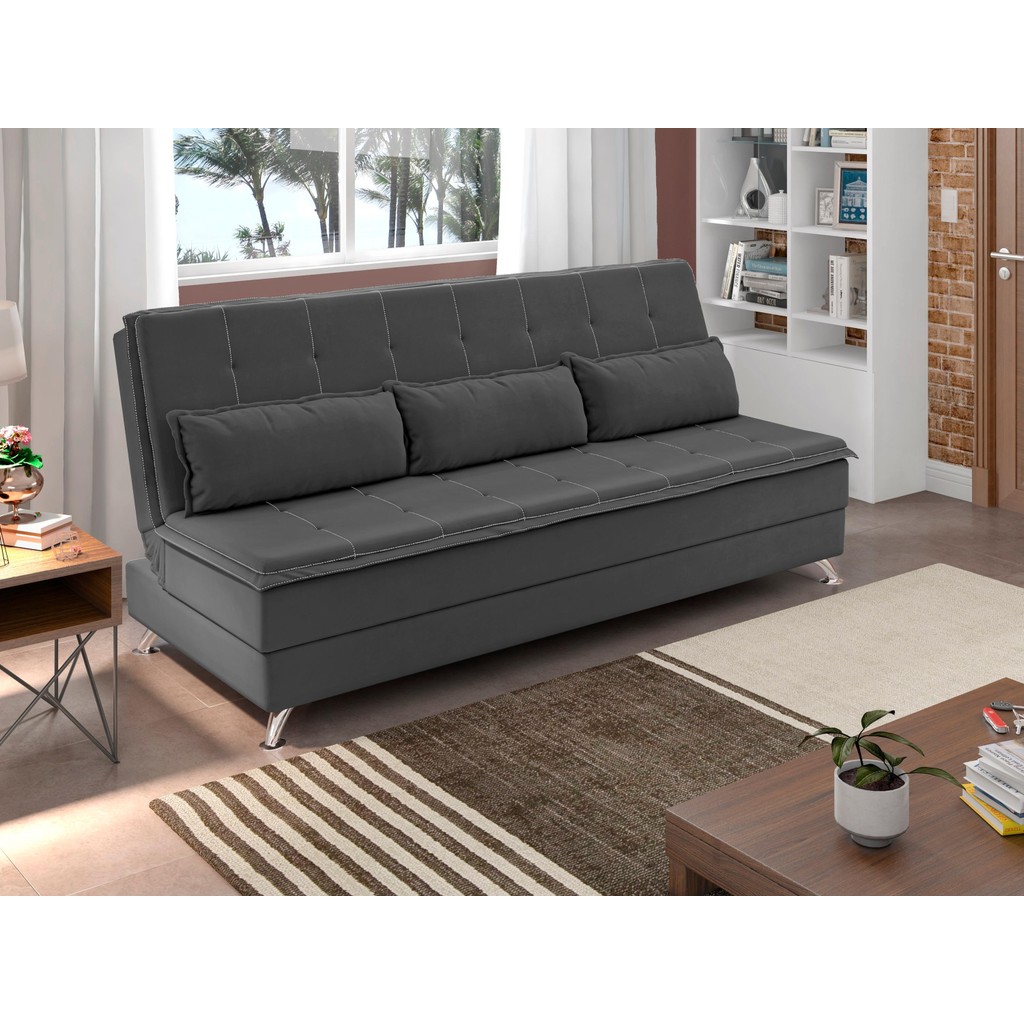 Sofá Cama Casal Luma 1,90m - XFlex Sofás