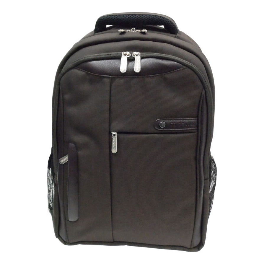 Mochila para Notebook até 15.6" Prime Marrom Goldentec Nylon com bolso lateral - Men Bags