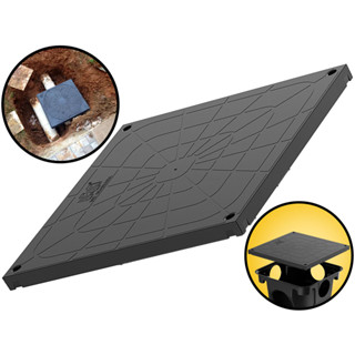 Tampa Para Caixa Coletora De Gordura Esgoto Inspeção Encanamento Reforçada 40x40cm Herc em Oferta na Shopee