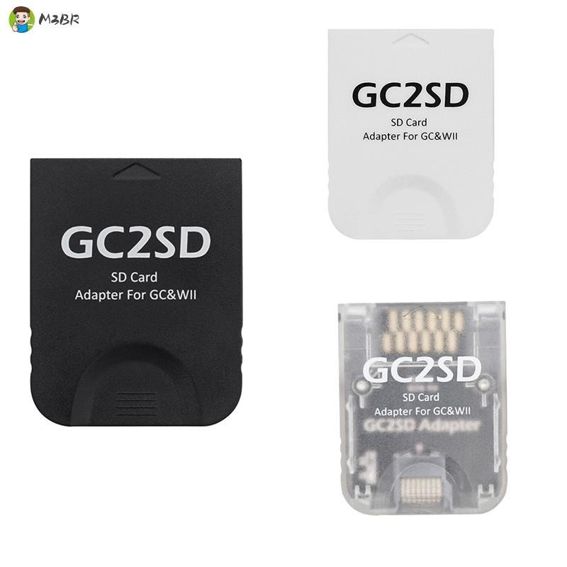 Adaptador De Cartão De Memória GC2SD GC Para SD Leitor TF NGC GameCube Game Console Wii