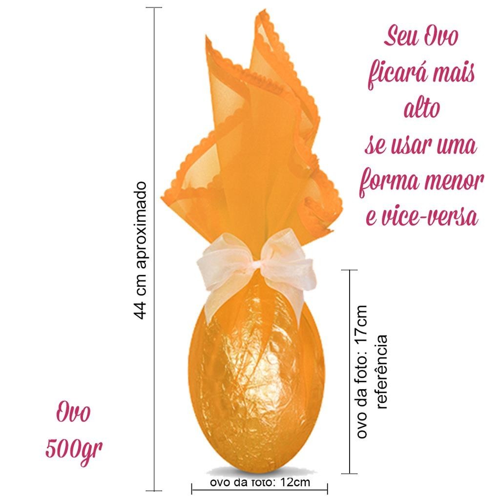 Kit 10 Embalagens Para Ovo De Pascoa 500gr em Oferta na Shopee
