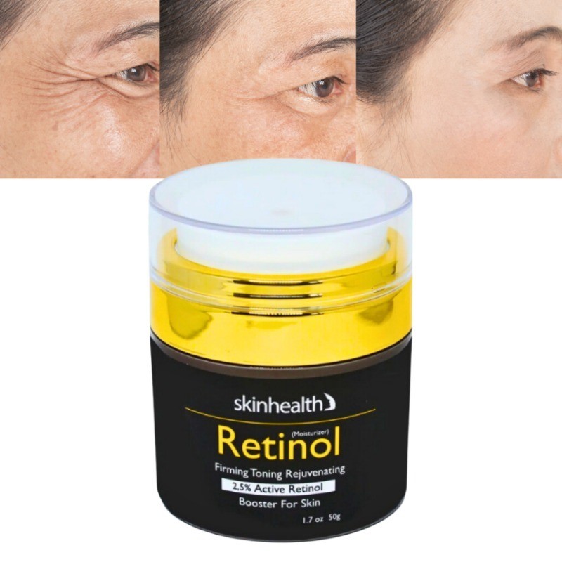 Creme De Ácido Hialurônico Retinol Anti-Rugas 50ml Skinhealth