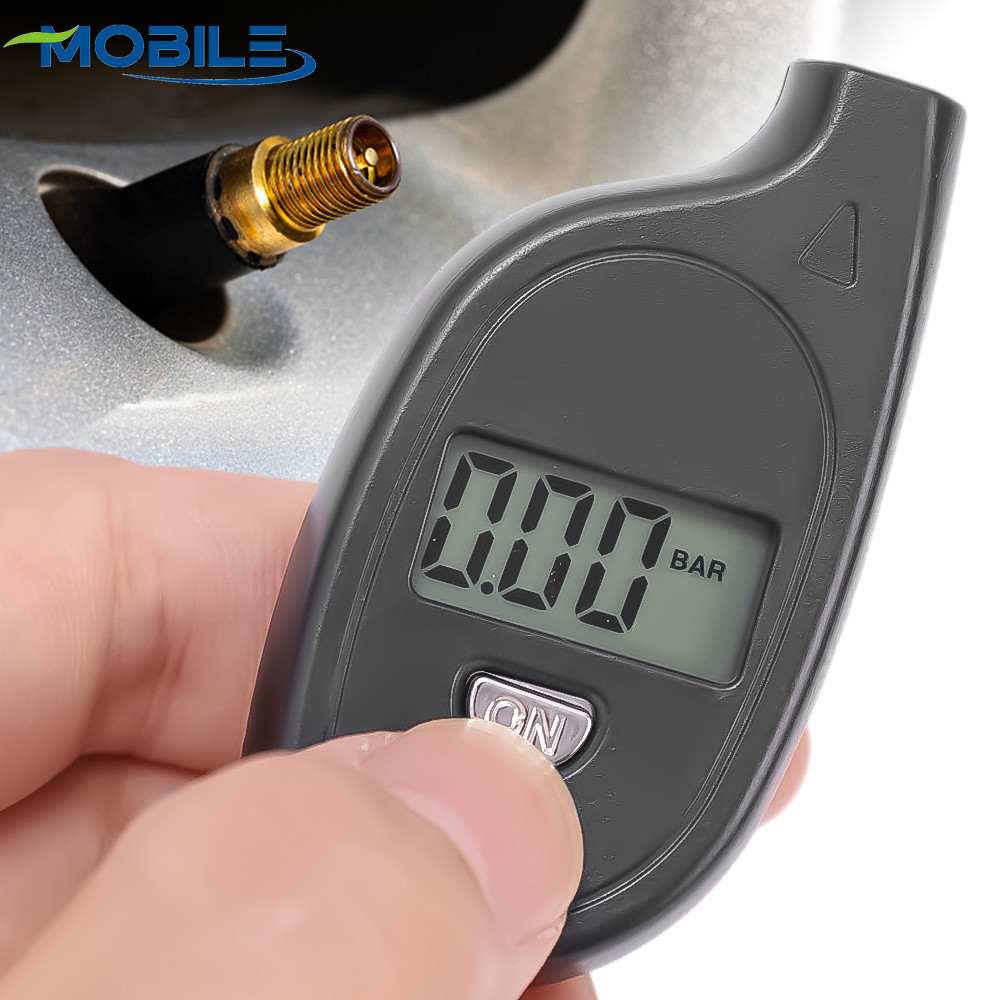 Testador De Pressão De Ar De Pneu-Ferramentas De Monitor De Segurança-Desligamento Automático , Alta Precisão , Repetiçã