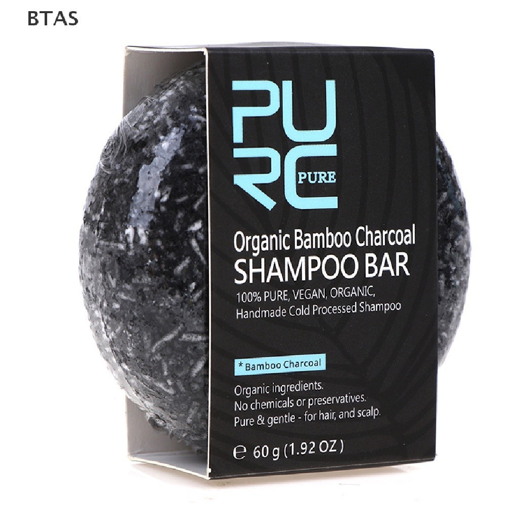 BT Dye Tratamento Para Sabão De Cabelo Limpa Carvão Desintoxicante Preto Shampoo