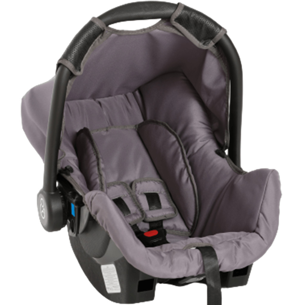 Bebe Conforto Galzerano com Base para Carro Grid Preto Cinza13kg