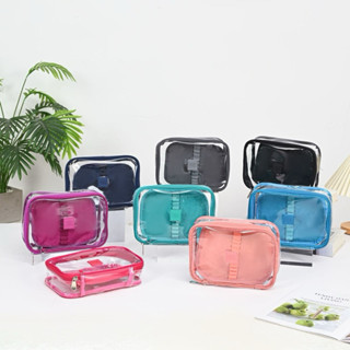 Estojo Escolar Grande Box Transparente Com Elástico Jumbo em Oferta na Shopee