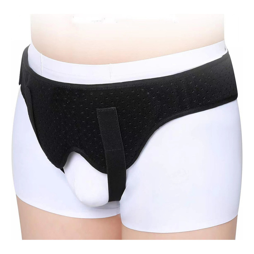 Hérnia Cintos Virilha Suporte Para Homens Esporte Cintura Ajustável Dupla Cinta Com Compressão Removível Pads em Oferta na Shopee