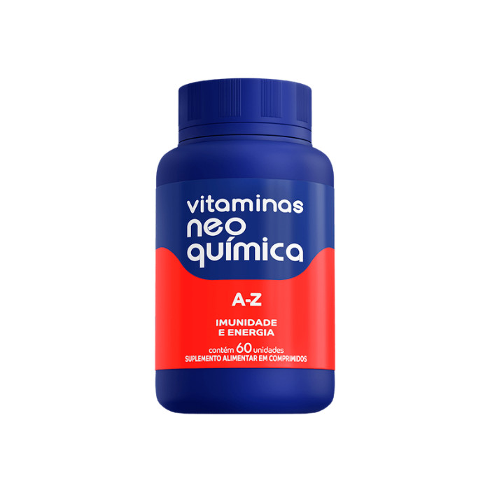 Vitaminas Neo Quimica A-Z Imunidade e Energia C/60 Comprimidos