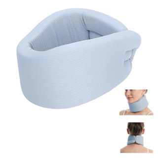 Colar Cervical Ortopedico Coluna Pescoço Postura Dor Tensao Entorse Carro Viagem Aviao Macio Ajustavel em Oferta na Shopee