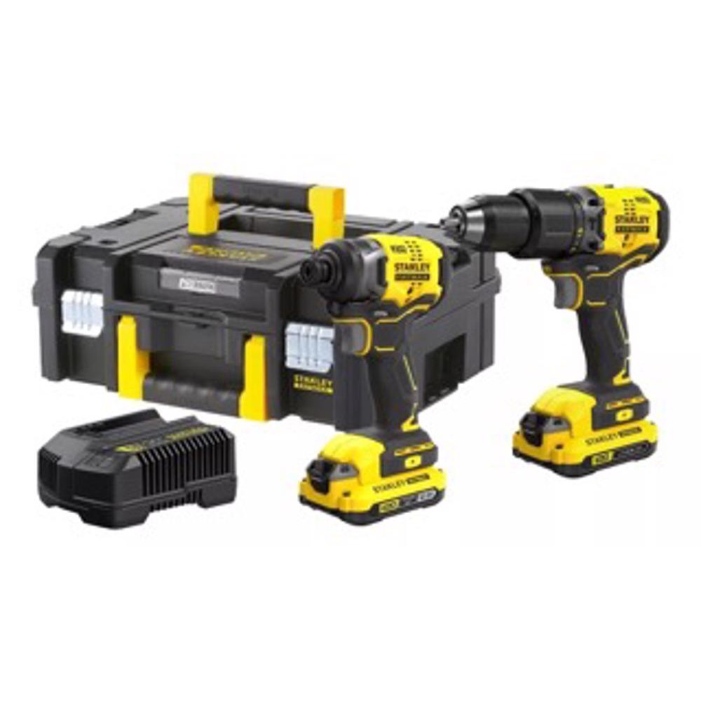 Kit Furadeira De Impacto 20v Sbdi465d2t STANLEY em Oferta na Shopee