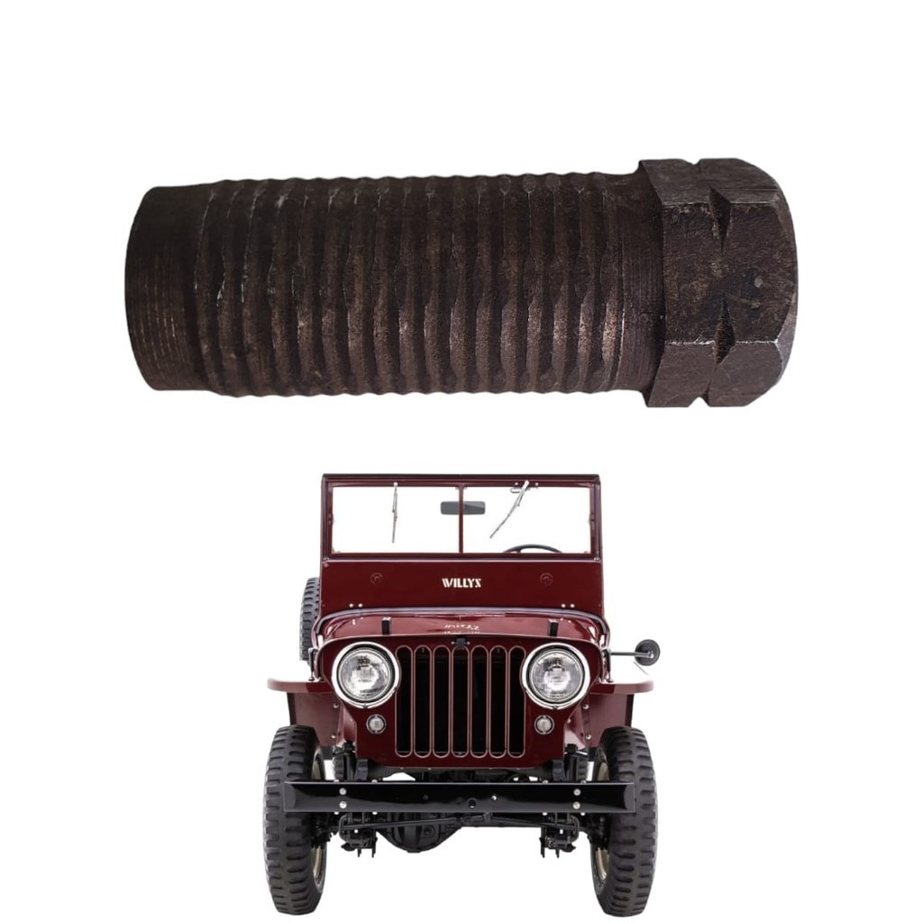 Bucha Rosca Esquerda Do Jumelo Tipo U Americano Jeep Willys CJ3