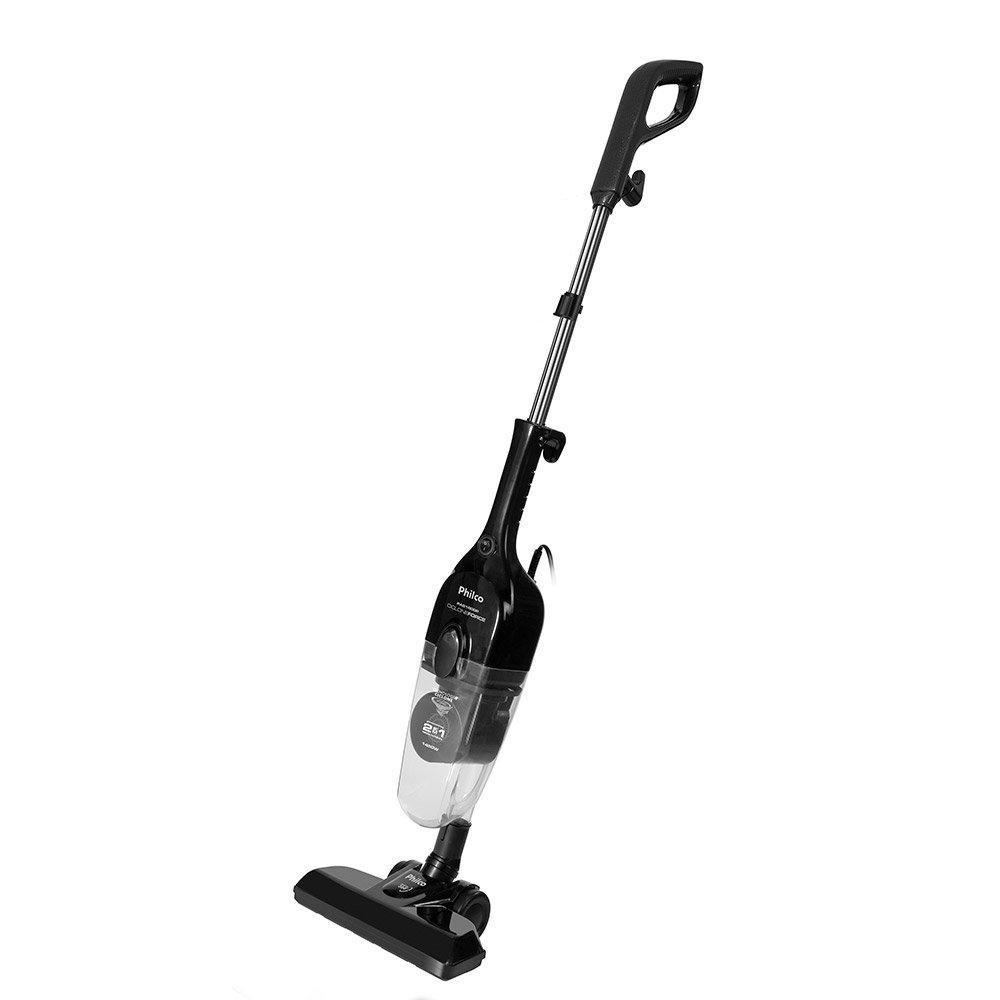Aspirador de Pó Vertical Philco PAS1600P | 1,5 Litros 1450W 2 em 1 Filtro Ciclone, Preto - Home Appliances