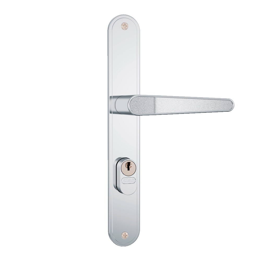 Fechadura Externa Porta De Aluminio 601-602/03 Inox Stam em Oferta na Shopee