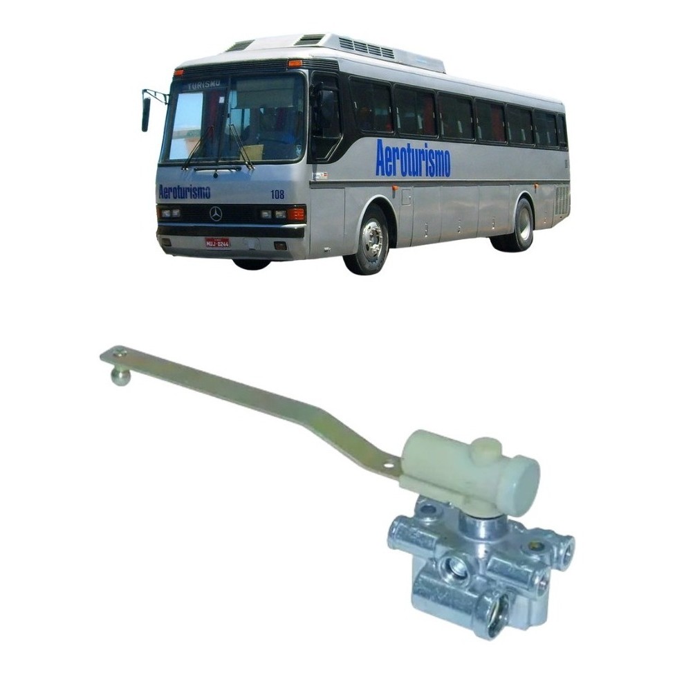 Válvula Niveladora Suspensão Mercedes Ônibus 0.400 Oh 1421 O.500 0.371 Compatível