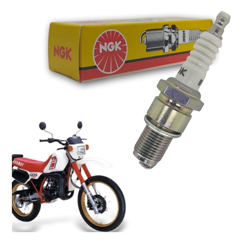 Vela Ignição Yamaha Tdr 180 Dt 180 86 87 88 89 90 91 92 93 94 95 96 97 98 Original Ngk