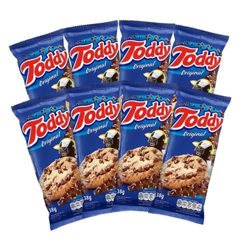 Cookie Toddy Original Sache 38g com 4 Cookies cada - 8 Pct