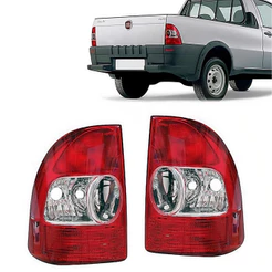 PAR Lanterna Traseira Fiat Strada 01 02 03 04 VM/CR