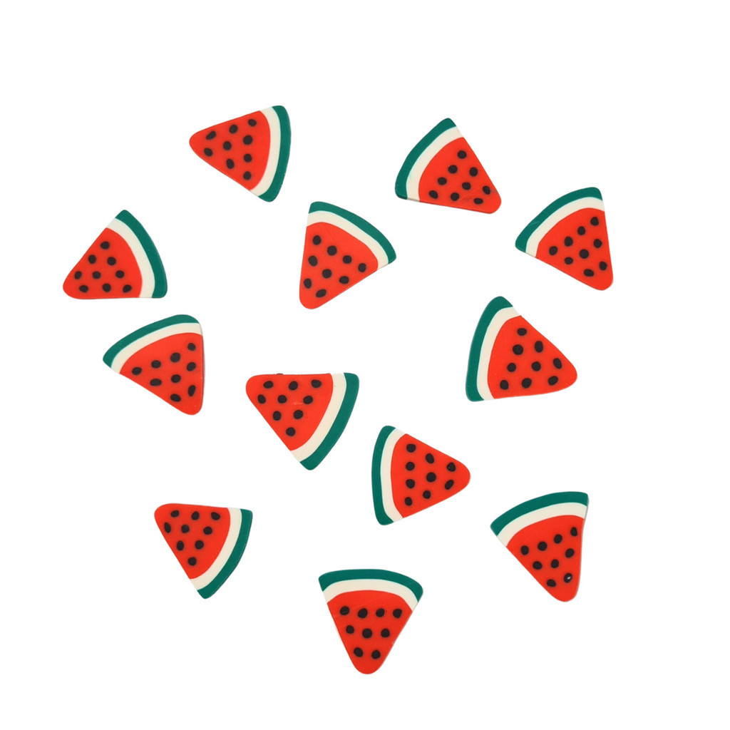 Aplique Fimo Melancia 20x20mm 50 unidades em Oferta na Shopee