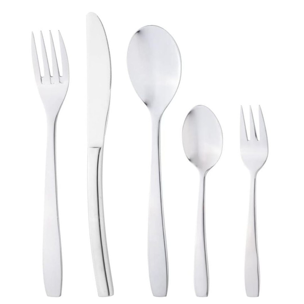 Faqueiro 30 Peças De Aço Inox Wolff London Prateado em Oferta na Shopee