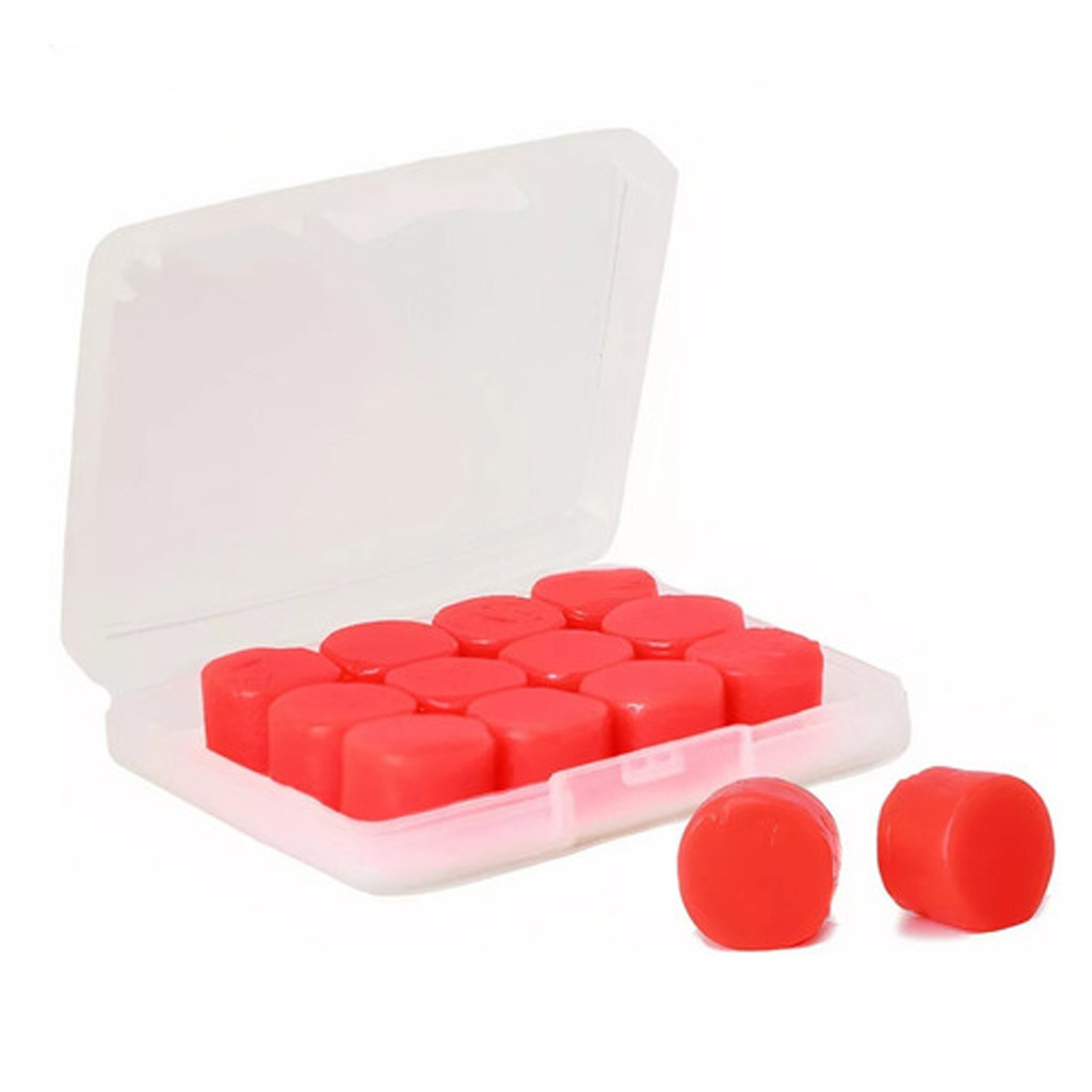 6 Pares Protetor Auricular Ouvido Dormir Anti Ruído Tampão Moldável