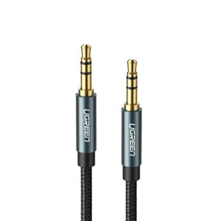 Cabo de Áudio Estéreo Ugreen 3.5mm Macho/Macho 1M Preto em Oferta na Shopee