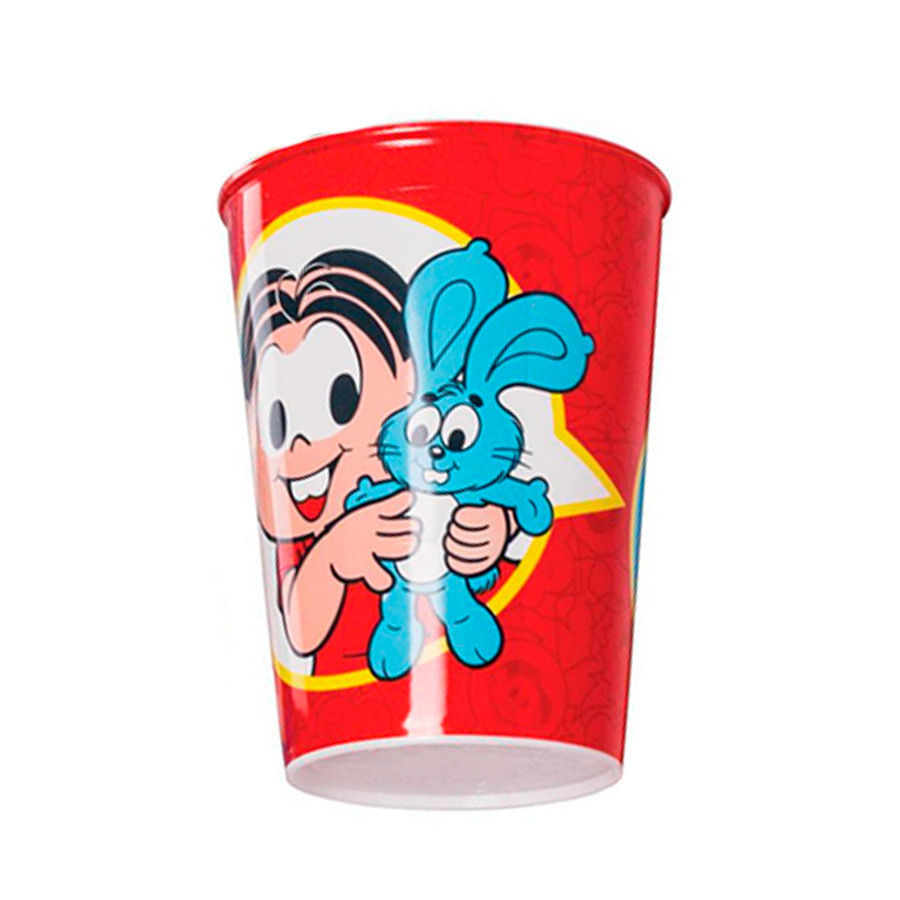 Copo de Plástico Turma da Mônica - Mônica - 320 ml - 1 unidade - Plasútil - Rizzo
