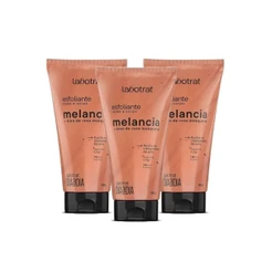 Kit Esfoliante Facial E Corporal Labotrat Melancia com Rosa Mosqueta 150Gr (03 unidades)
