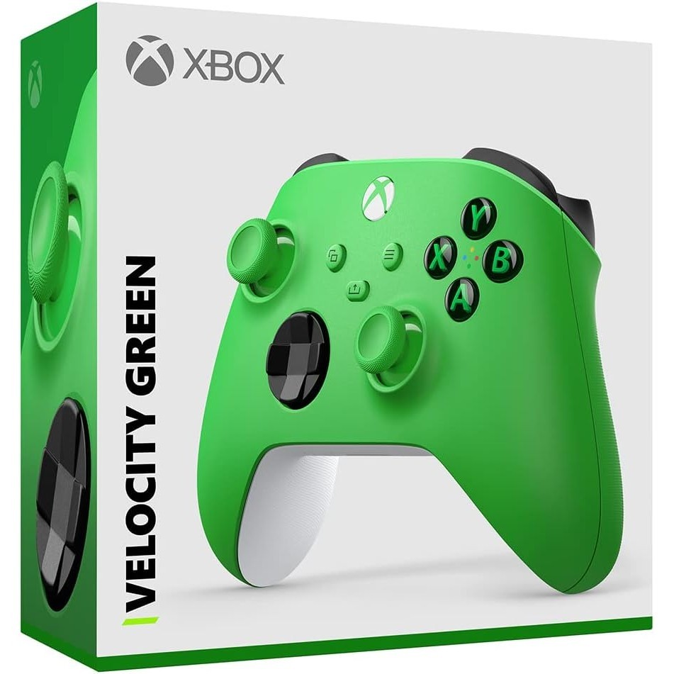 Controle Xbox Series X/S Velocity Green sem fio - Microsoft - Gaming & Consoles