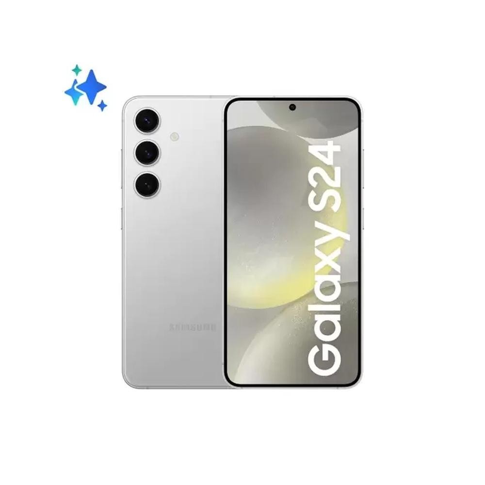 Smartphone Samsung Galaxy S24 256GB 5G - Cinza, Galaxy AI, Câmera Tripla 50MP + Selfie 12MP, RAM 8GB, Tela 6.2"