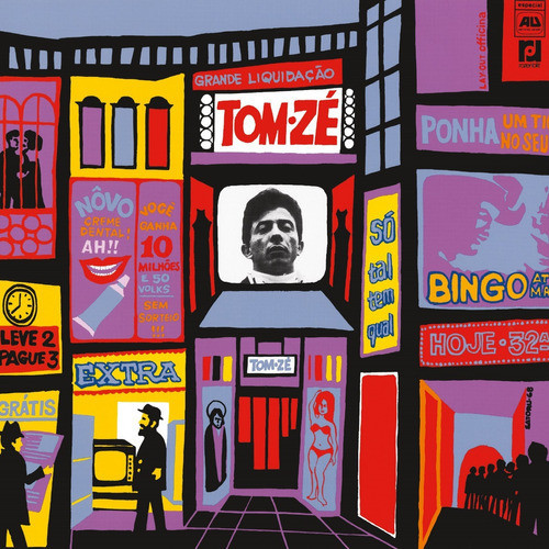 Lp Vinil Tom Zé Grande Liquidação 180g Polysom Lacrado Novo