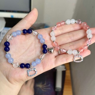 Moda Hello Kitty Casal Pulseira Magnética Para Homens Jóias Dos Namorados Mulheres em Oferta na Shopee