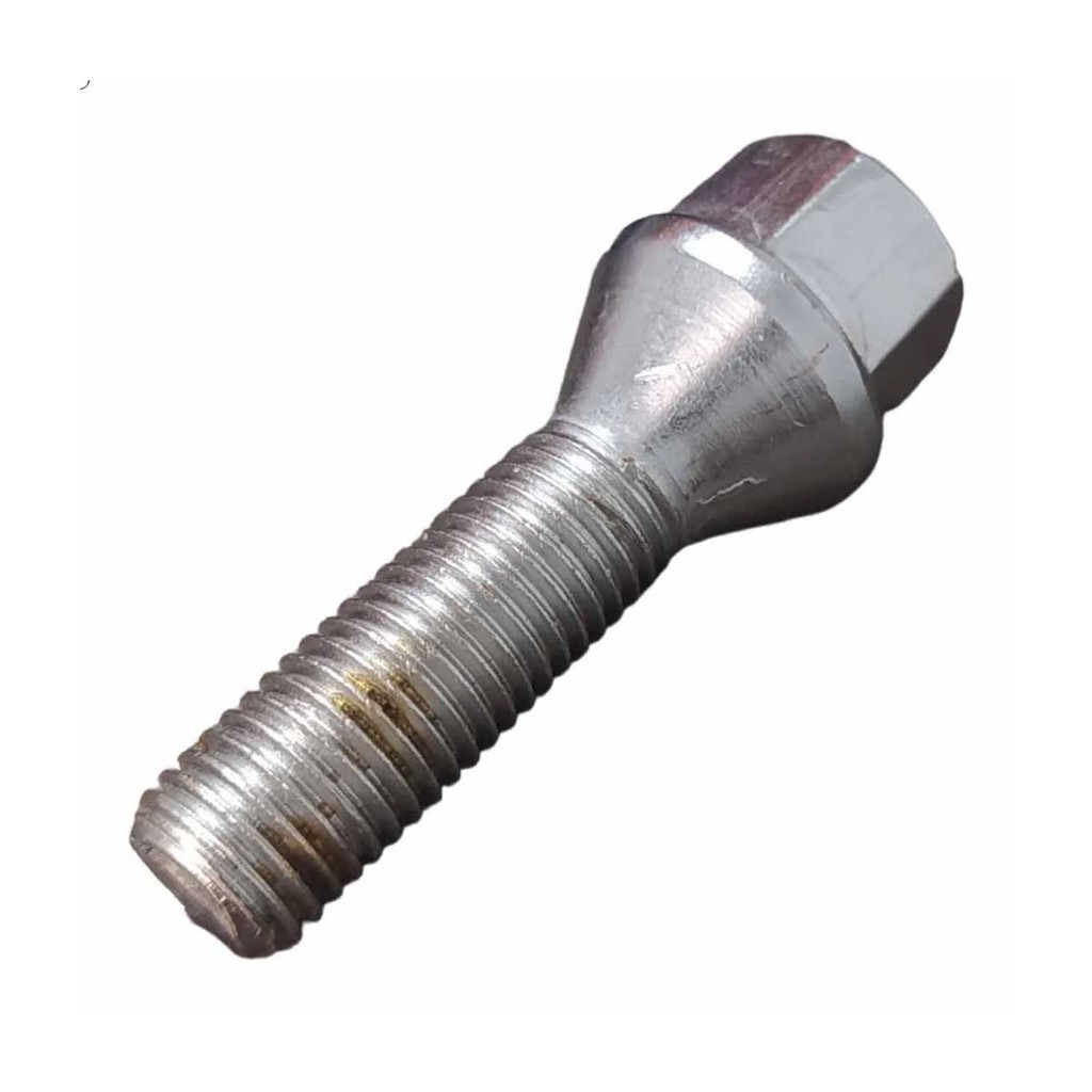 Parafuso de Roda Zincado/Galvanizado Monza / Kadett M12x1,5x23 JG C/19 Parafusos