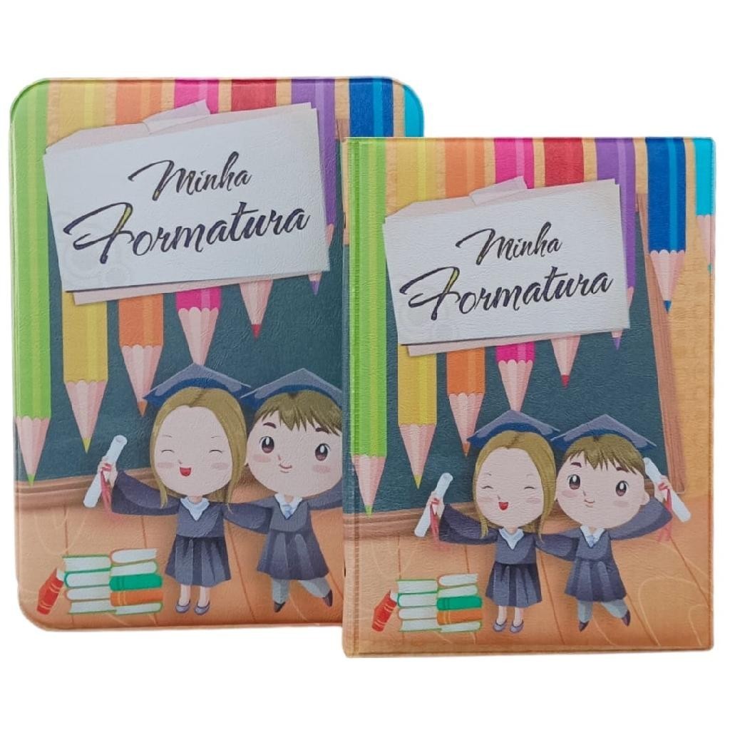 Álbum De Fotos Maleta Formatura Infantil Beca 100 Fotos 15x21 em Oferta na Shopee