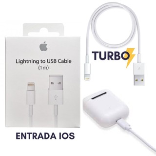 Cabo Carregador IOS Fone de Ouvido USB Turbo TWS I12