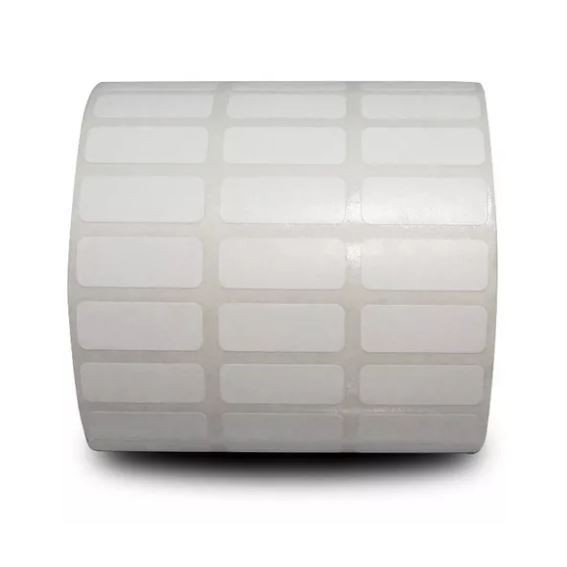 Etiqueta Térmica 25x10 Mm 3 Colunas C/ Espaçamento 1 Rolo em Oferta na Shopee
