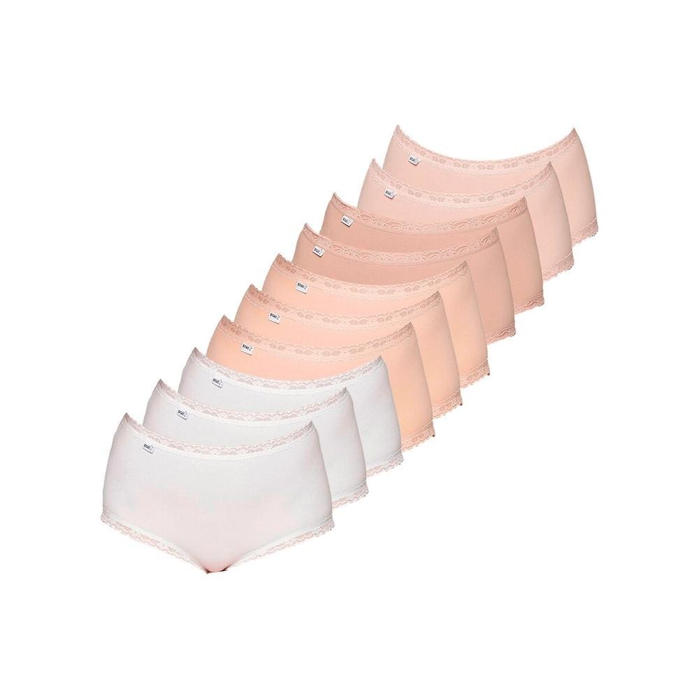 Kit com 10 Calcinhas Alta Star Max Triumph 24649 Colorido em Oferta na Shopee