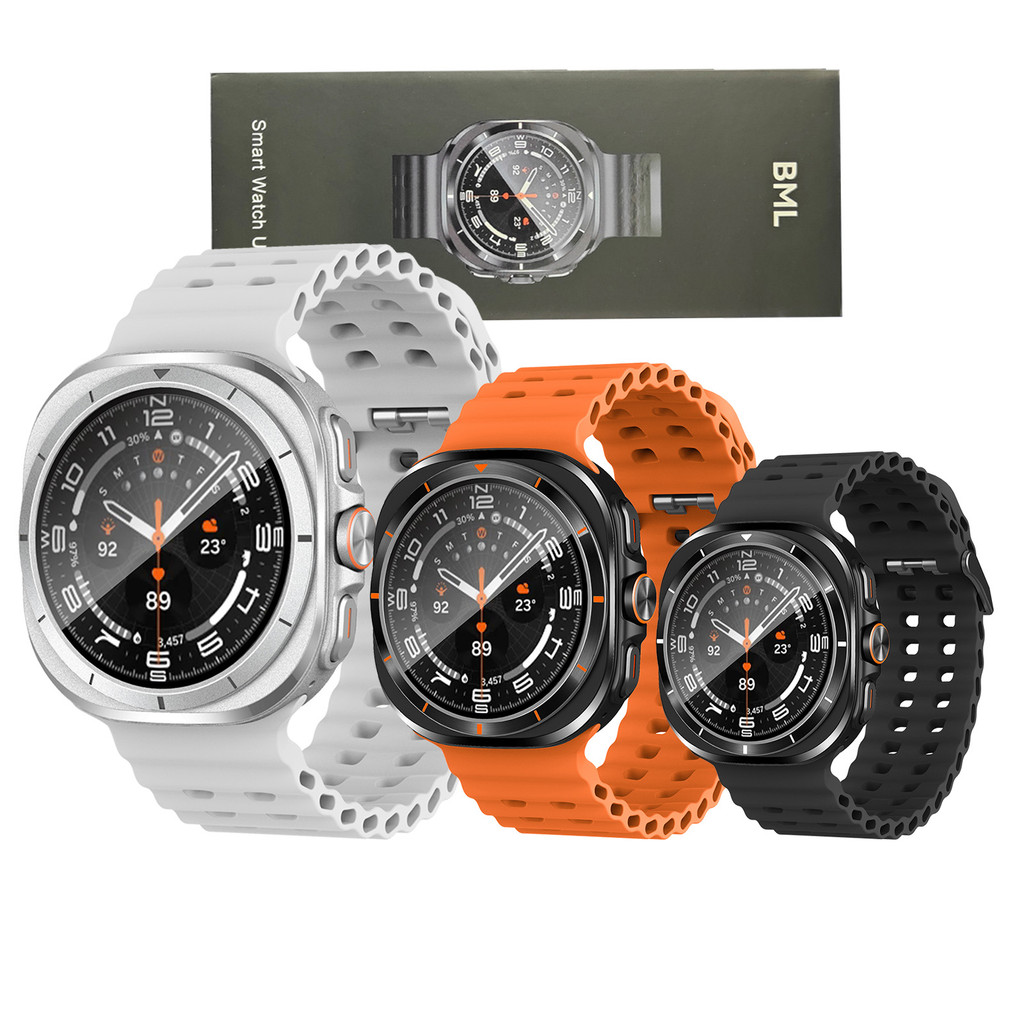 Smartwatch Relogio BW99ULTRA 1.43inch GPS NFC Whatsapp Gps Assistente De Voz Academia Corrida