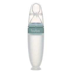 Colher Dosadora em Silicone Com Ventosa Verde 18881 - Buba