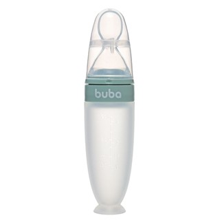 Colher Dosadora em Silicone Com Ventosa Verde 18881 - Buba em Oferta na Shopee