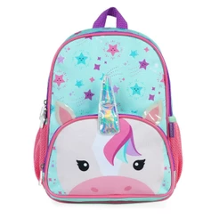 Mochila Infantil Pets Unicórnio Verde Claro