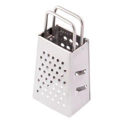 Mini Ralador Em Aço Inox 4 Faces