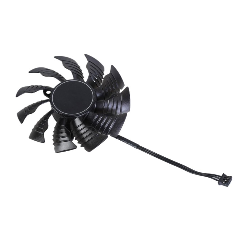 KOK GPU Ventilador De Refrigeração 80mm PLA09215S12H 3Pin 12V VGA Da Placa Gráfica Para GTX1650 1630 MINI ITX OC