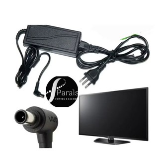 Fonte Para Tv Monitor LG 32LN546B 24V 2.4a Plug C/ Agulha no centro