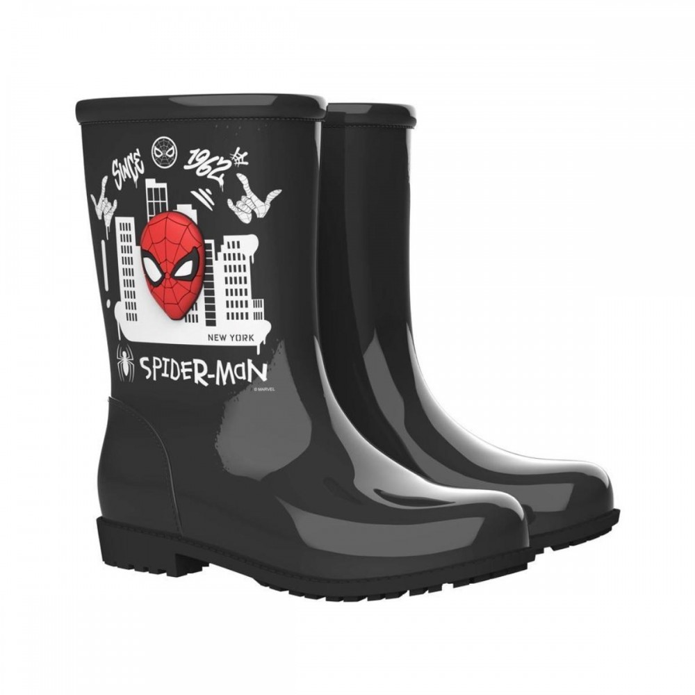 Bota Grendene Kids 23276 Galocha Marvel Power