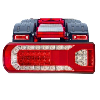 Lanterna Traseira LED 24V Para Mercedes Acor Actros 2019 a 2023 Accelo Atron Atego Lado Esquerdo em Oferta na Shopee