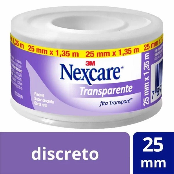 Fita Transparente Nexcare 25MM X 1,35M 3M em Oferta na Shopee