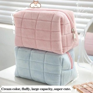 Kawaii Estojo de Lápis em Forma de Travesseiro para Meninas com Grande Capacidade de Cosmé...