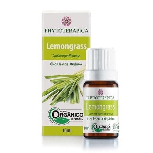 Óleo Essencial de Lemongrass Orgânico - Para Difusor, Massagem e Aromaterapia - 10ml em Oferta na Shopee